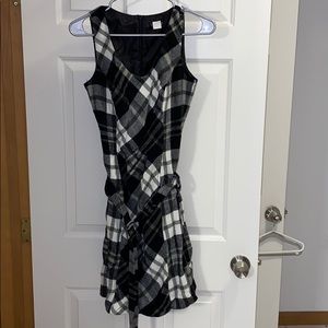 Venus one piece black plaid jumper